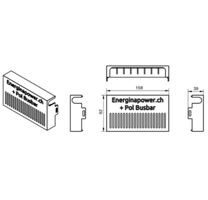 Busbar + Pol mit MEGA Sicherungshalter – Bild 3