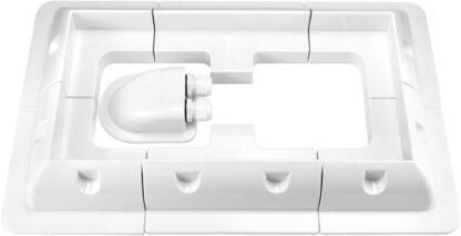 ABS Solar-Montage-System 7-teilig weiss – Bild 2