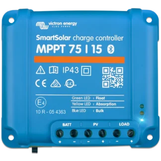 Victron Energy SmartSolar 75/15 MPPT-Solarladeregler 12V/24V 15A