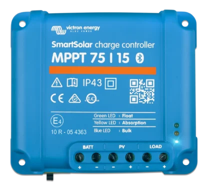 Victron Energy SmartSolar 75/15 MPPT-Solarladeregler 12V/24V 15A