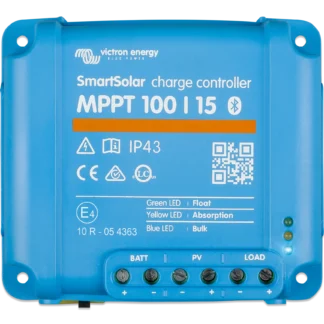 Victron Energy SmartSolar 100/15 MPPT-Solarladeregler 12V/24V 15A