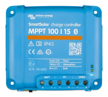 Victron Energy SmartSolar 100/15 MPPT-Solarladeregler 12V/24V 15A