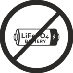 keine Batterie Signet