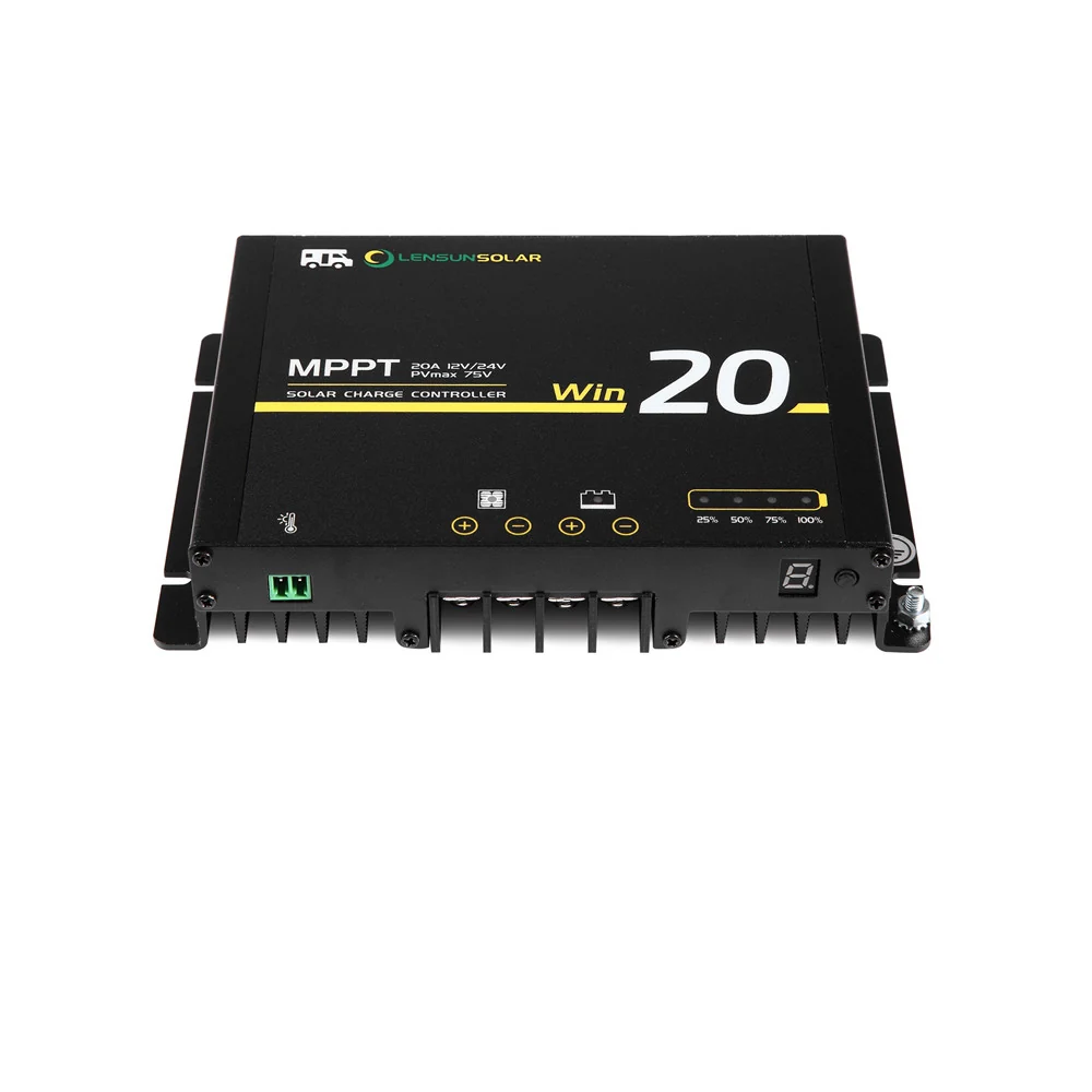 MPPT Solarladeregler 20A– wasserdicht mit Bluetooth-App – Bild 5